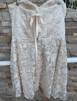 vestido de novia o eventos palabra de honor