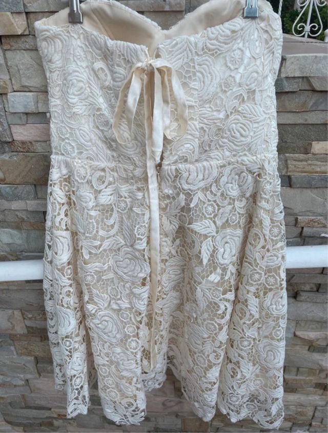 vestido de novia o eventos palabra de honor