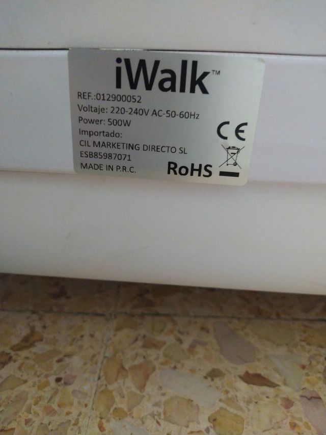 Cinta de andar y correr