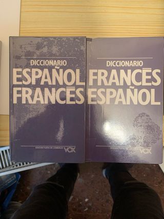 Lote Diccionario español-frances-español