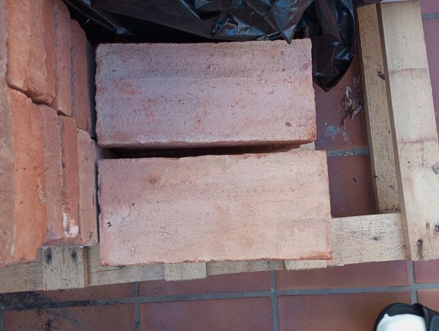 Ladrillos toscos rusticos lote de 62 piezas
