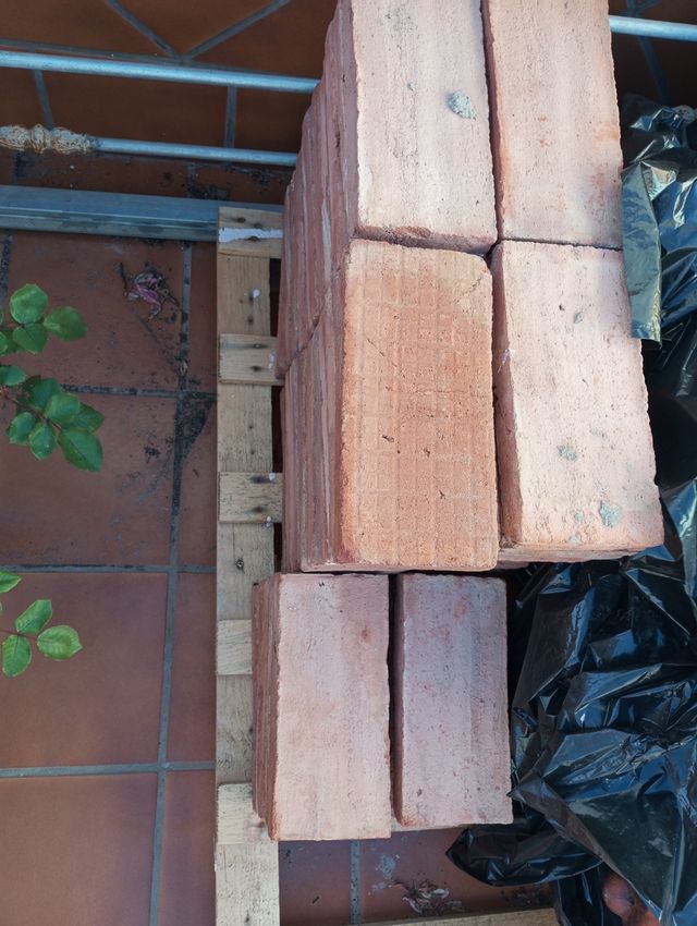 Ladrillos toscos rusticos lote de 62 piezas