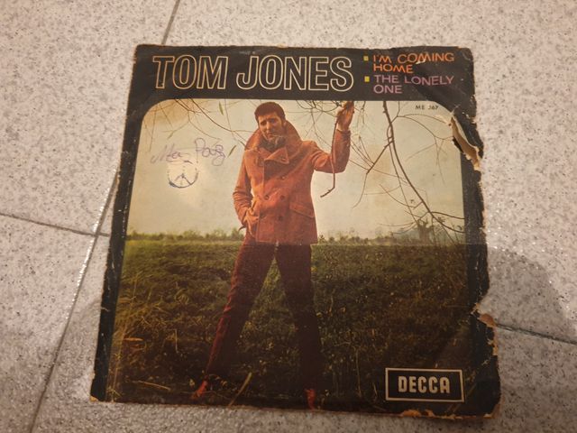 Tom Jones Single 1967 vinile