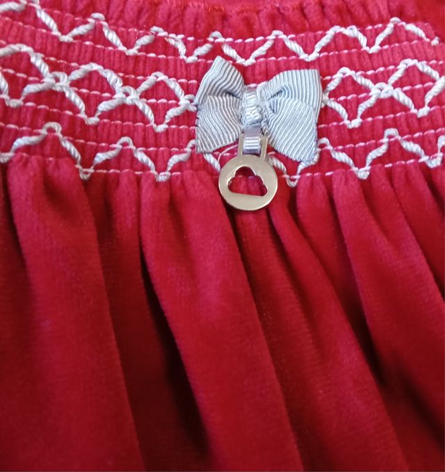 Vestido de antelina Mayoral