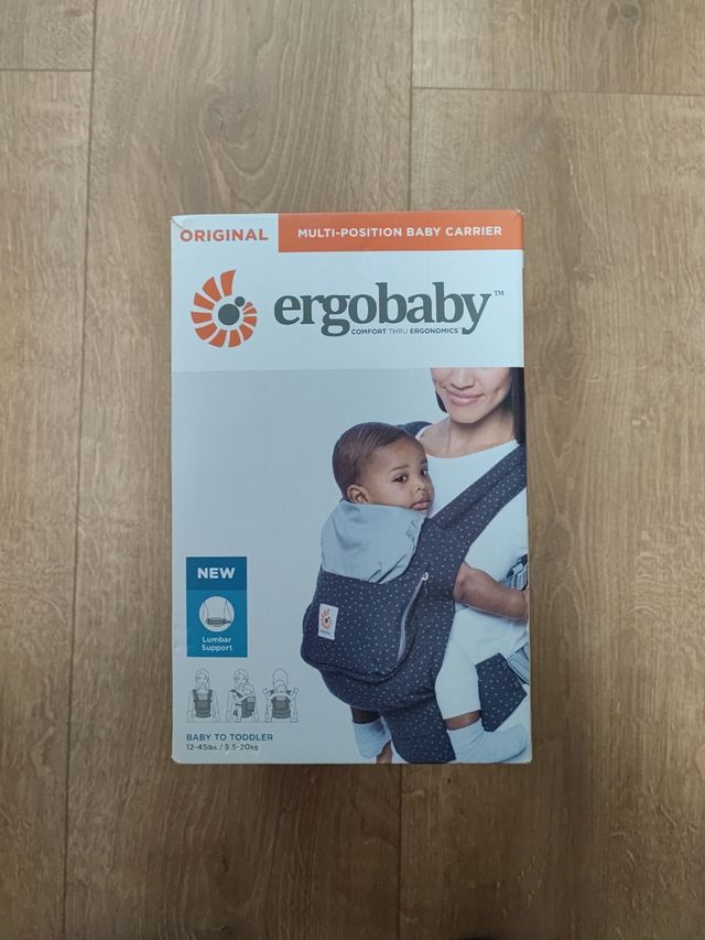 Mochila bebé Ergobaby. Refuerzo lumbar