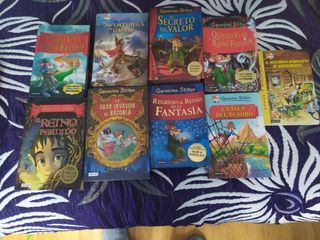 Libros de Geronimo Stilton.Coleccion de tapa dura.