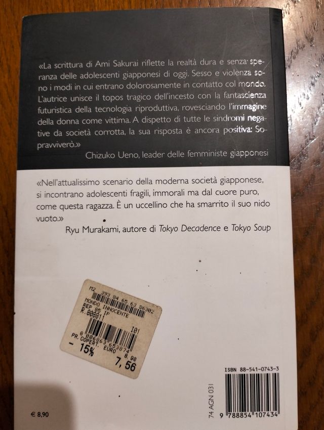 Un mondo innocente - Ami Sakurai