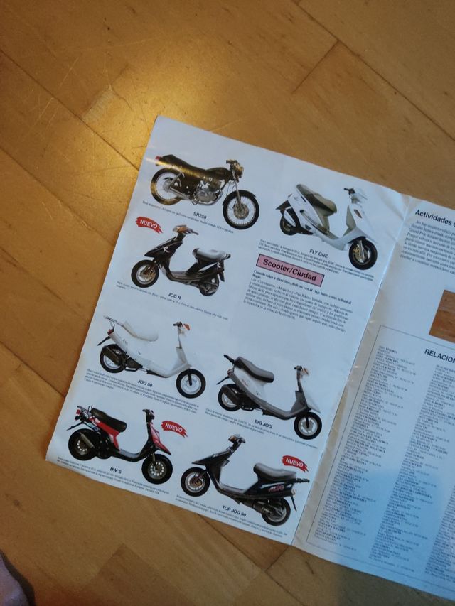 Catálogo Yamaha 1993