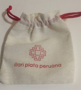 pendiente plata peruana luna y estrella