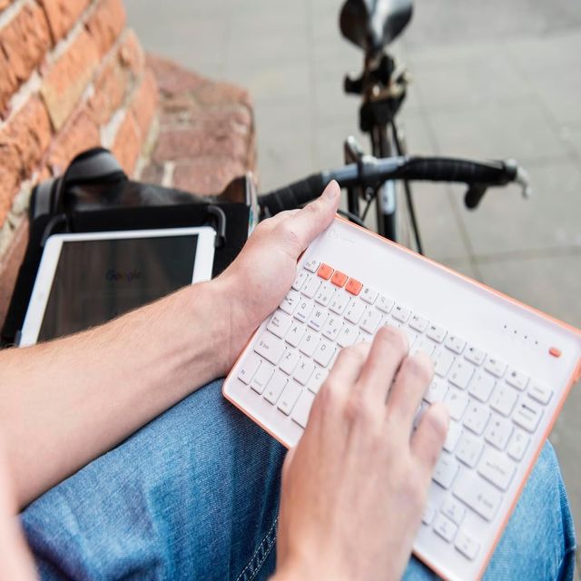 Teclado inalámbrico bluetooth Silver HT