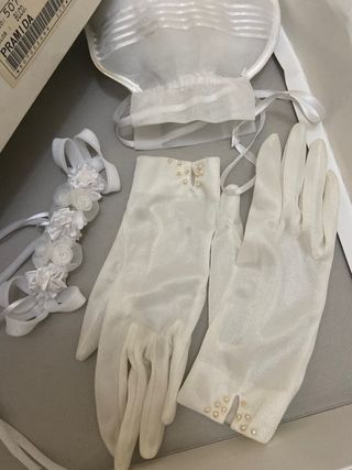 Vestido de comunión y complementos