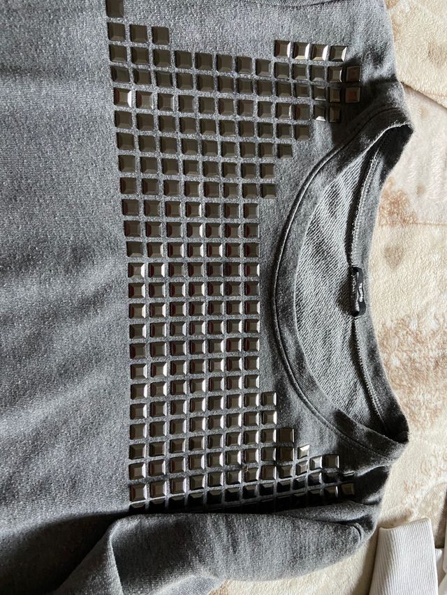 felpa grigia donna tezenis