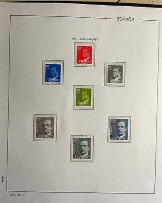 Sellos España  1975/1989 (ver descripcion)