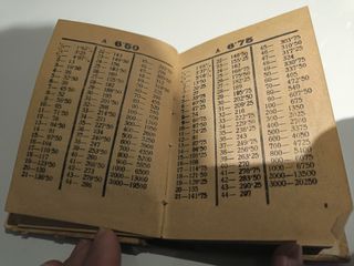 Libro de cuentas antiguo