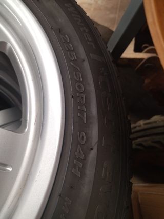 4 LLANTAS CON NEUMATICOS 225.50.R17 94H