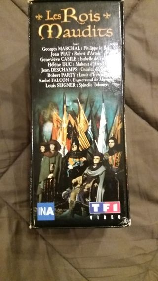 Les Rois Maudits pack 3 VHS