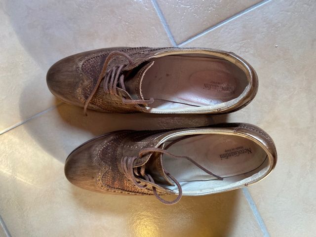 scarpe donna color bronzo