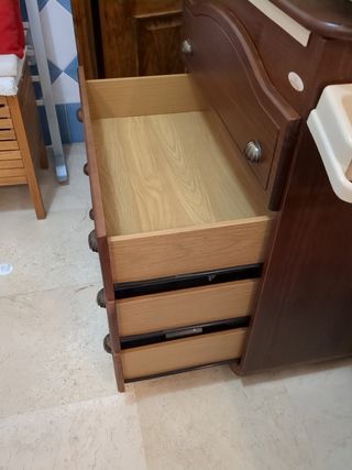 Mueble bañera cambiador Micuna