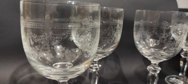 Juego de copas modelo mariana