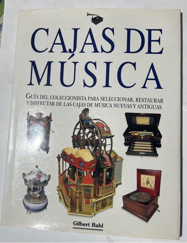 LIBRO COLECCIONISMO CAJAS DE MUSICA