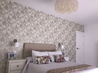 instalación de Papel pintado