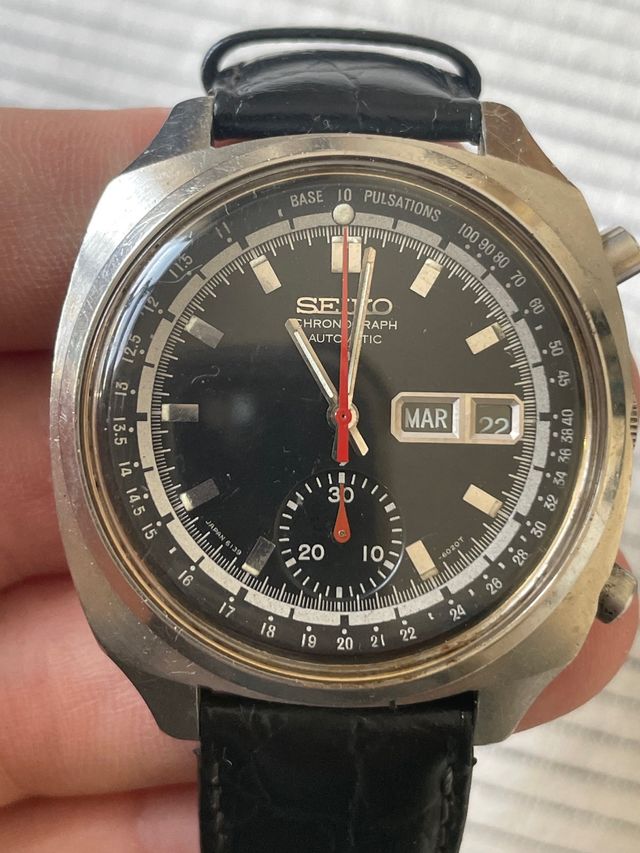 Seiko Chronograph Pulsations Ref No. 6139 6022