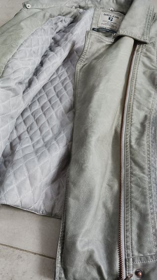 Cazadora cuero García Jeans. Mujer