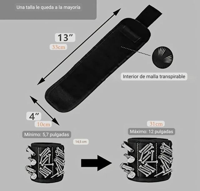 🆕Pulsera imantada bricolaje