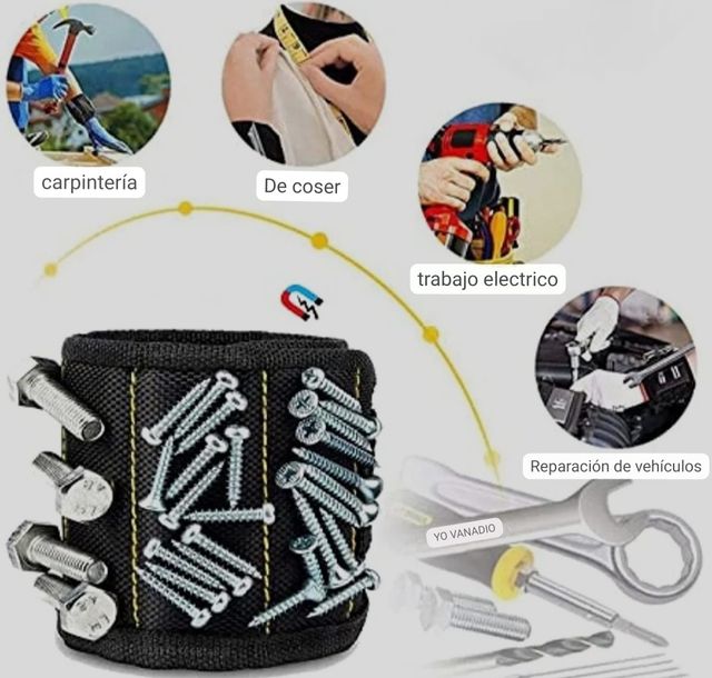 🆕Pulsera imantada bricolaje