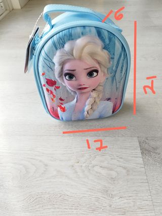 Mochila colonia, gloss y llavero Frozen