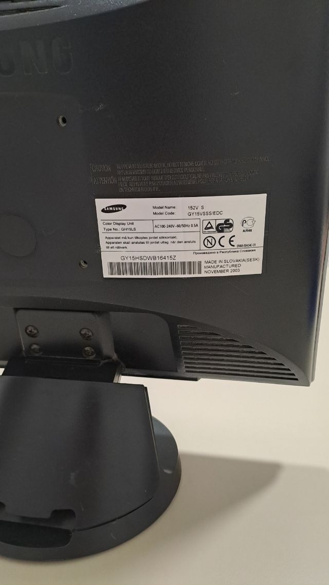 Pantalla monitorio de ordenador Samsung