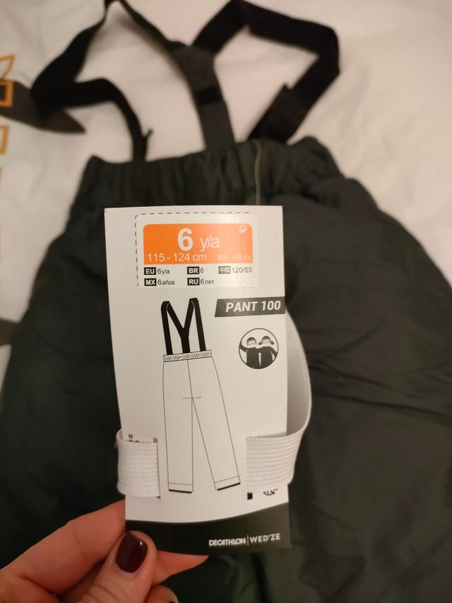 Pantalones esquí infantil