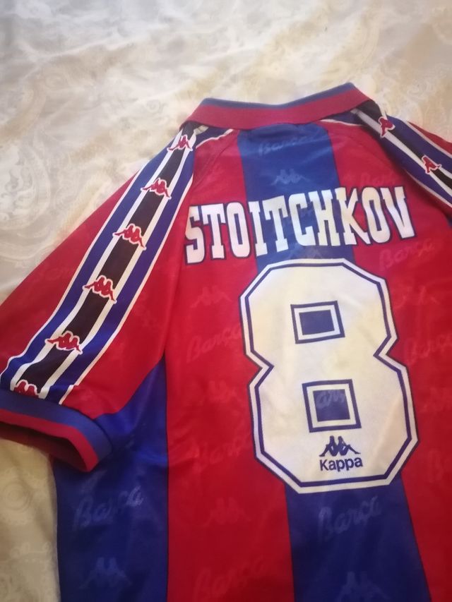 camiseta Barça Kappa numero 8 Stoischkov