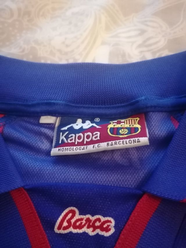 camiseta Barça Kappa numero 8 Stoischkov