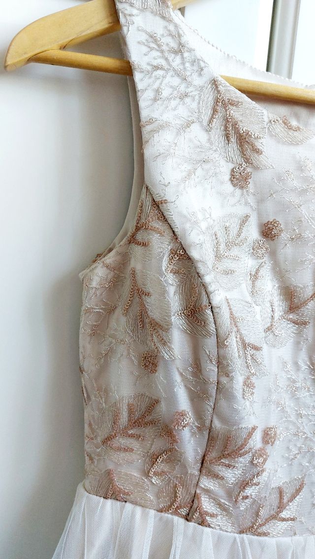 Vestido fiesta falda tul