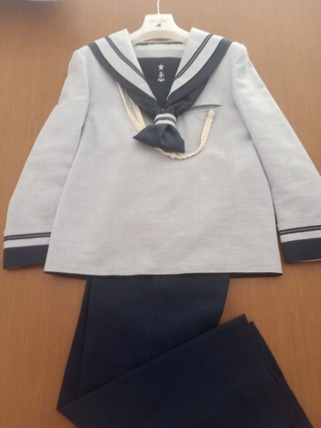 traje comunión niño.