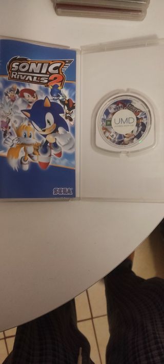 Pack juegos PSP Sonic/Invizimals/Stilton