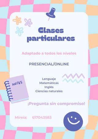 Clases particulares.
