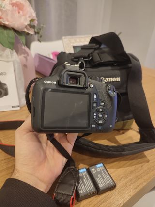 Kit Cámara fotos Canon Reflex Eos 1200D