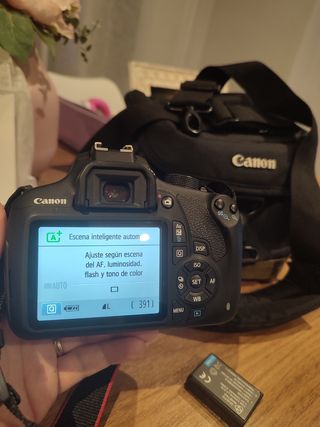 Kit Cámara fotos Canon Reflex Eos 1200D