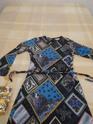 Vestido estampado L