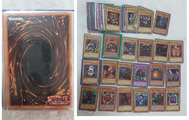 album staks Shin-chan / cartas Yu-gi-oh conami