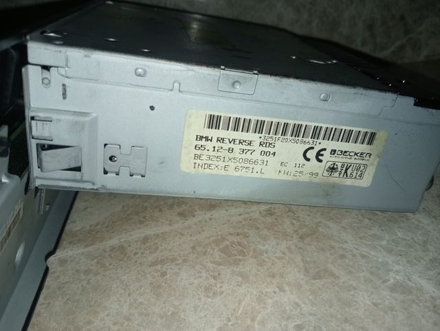 Radio BMW becker E39