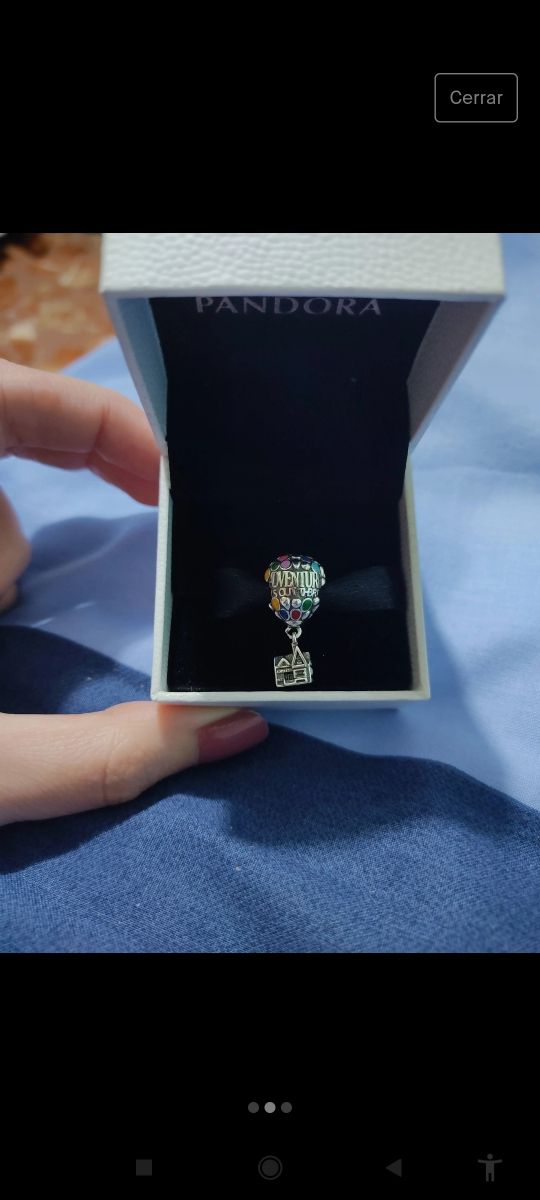 Charm Globo Up plata nuevo