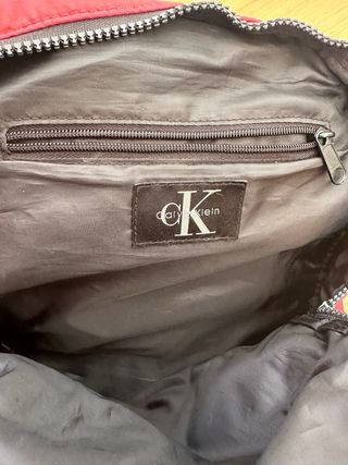 Mochila bolso granate Calvin Klein