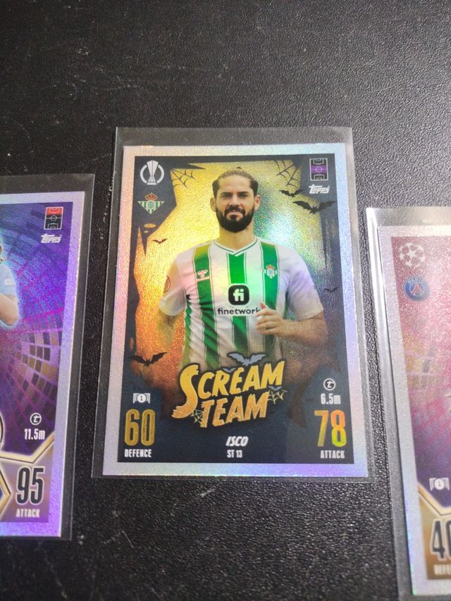 Cromos de Haaland,Mbappé.