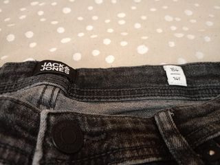 Vaquero negro talla 14