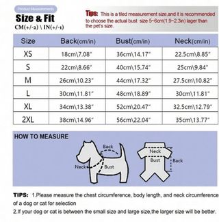 Abrigo impermeable perro