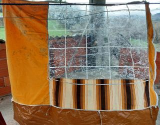 Lona avance carro tienda