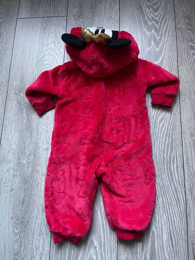 Disfraz Minnie Mouse bebe buzo 6-9 meses
